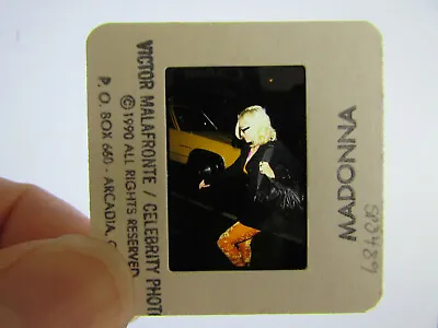 Original Press Photo Slide Negative - Madonna - 1990 - I • $63.15