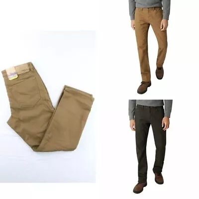 Weatherproof Vintage Men’s Fleece Lined Pant Bonded Fleece Lining Stretch Canvas • $22.95