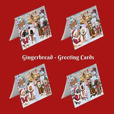 Christmas Gingerbread Cookie Dog Cat Pet Photo Lovers Greeting Invitation Card • $43.99