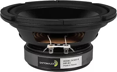 Dayton Audio DC160-8 6 1/2  Classic Woofer 8 Ohm **See Images** • $29.95