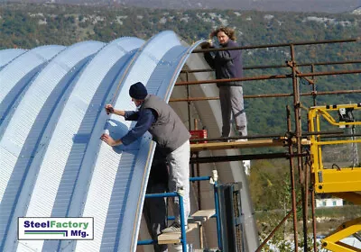 Steel 42x120x20 Quonset Barn Farm Hay Grain Storage Livestock Horse Building Kit • $36950