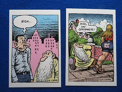 R. Crumb  Mr Natural Postcards #157 & 159  Denis Kitchen Publishing  2002 • $9.99