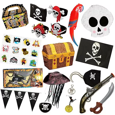 Pirate Birthday Party Goods Toys Decorations & Accessories Childrens Boys Girls • £12.95