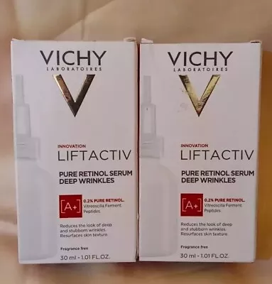 (2) Vichy Liftactiv Pure Retinol Serum New & Sealed ~ Exp: 08/2025 Or Later • $35.95