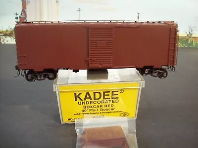 HO 40' PS-1 BOXCAR - Kadee #4300 - Undecorated - Metal Wheels! - Kadees! • $9.95