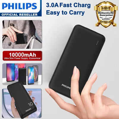 Nokia/Philips Power Bank 10000 20000mAh Fast Charging For IPhone Samsung Apple • $24.51