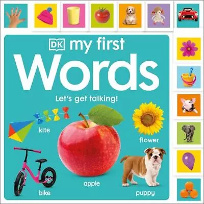 My First Words: Let's Get Talking (My First Tabbed Board Book) By DK • $12.20