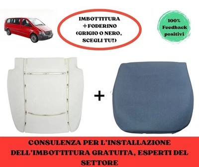 Imbottitura Sedile Seduta Fiat Panda 141 141A Punti Metallici OMAGGIO - Foto 4