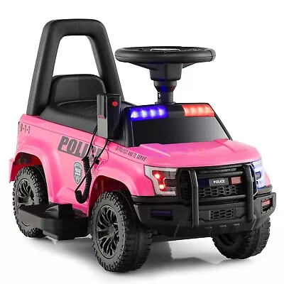 Kids Ride On Car 6V Battery Powered Electric Ride-on Vehicle W/ Real Megaphone • £59.95