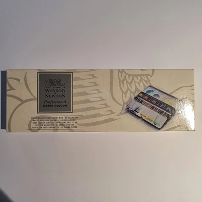 £71 • Buy Winsor & Newton Artists Professional Quality Watercolour 24 Half Pan Metal Box