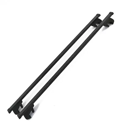 Volvo OEM Black Cross/Load Bars/Roof Racks 31330898 W/Key Fits V70 XC70 01-07 • $75