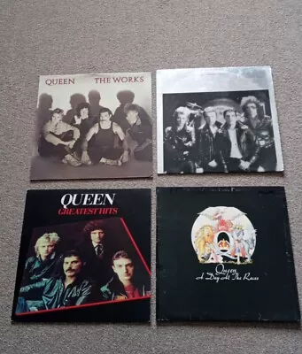 Queen - A Day At The Races Greatest Hits  The Game & The Works  Vinyl Lps • £49.99