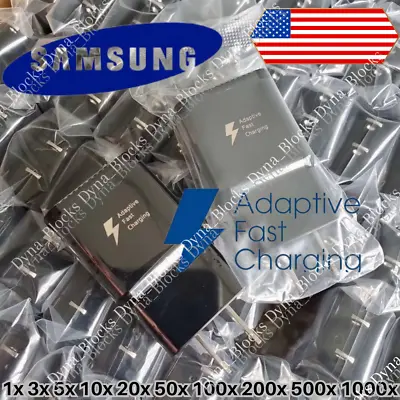 Wholesale Bulk Adaptive Fast USB Wall Charger US Block Power Adapter For Samsung • $231.82