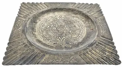 Antique Maciel Hand Hammered Sterling Silver 179 Grams Tray 925/1000 1/1 On EBay • $840