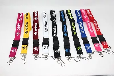 $7.48 • Buy Adidas Keychain Lanyards - Multiple Color Options