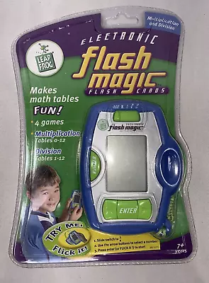 Leap Frog Electronic Flash Magic Flash Cards Multiplication Division SEALED Y52 • $12.99