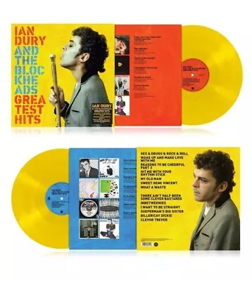 Ian Dury And The Blockheads Greatest Hits Yellow Vinyl DEMREC280  • £19.99