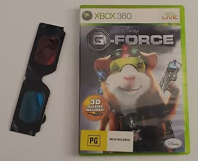 Disney G Force Xbox 360 Game + Manual G-Force • $16.95