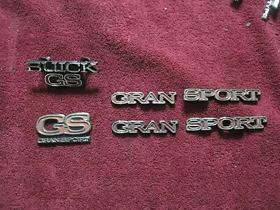 1988-96 Buick Regal GS Gran Sport Emblems Set • $29.88