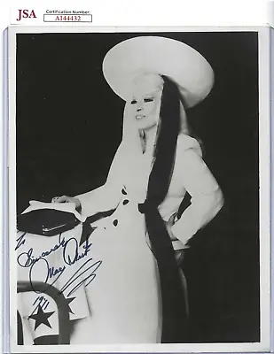 Mae West Autographed 8x10 B&W Photo JSA COA Hollywood Movie Actress Comedian • $180.99