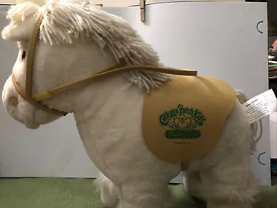 Vintage Cabbage Patch Kids Show Pony  Plush White Horse  Coleco 1984 • $18
