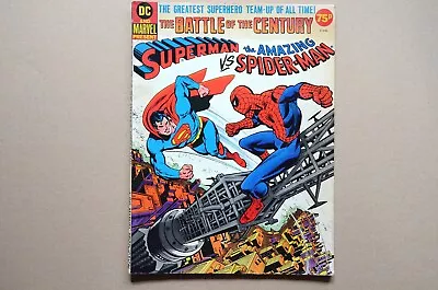 £79.99 • Buy Superman Vs The Amazing Spider-Man 1976 DC Marvel Treasury Edition Very Good