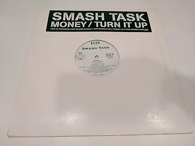 Smash Task  Money / Turn It Up  Colored Green Vinyl 12  Maxi Single (NM Disc) • $6.95
