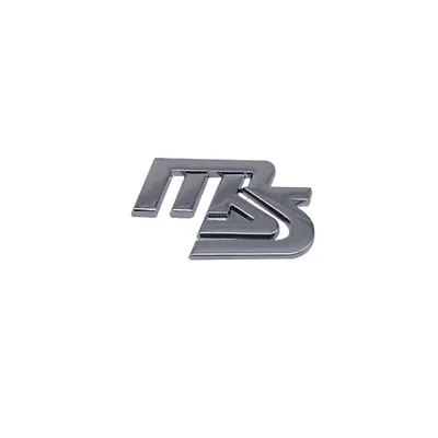 Chrome MS Letter MazdaSpeed Logo Car Rear Trunk Lid Emblem For Mazda 2 3 6 CX RX • $8.54