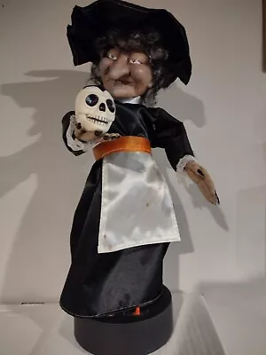 Vintage Motionette Animated Witch- Halloween • $22