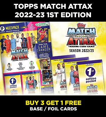 £1.45 • Buy Match Attax Champions League 2022/23 22-23 1st Edition Base / Foil Cards