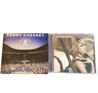 Live In No Shoes Nation By Kenny Chesney & Miranda Lambert  Revolution CD’s • $9.99