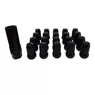 24 X Extreme 12x1.5 Spline Wheel Nuts Black Suits Holden VL VN VR VS VT VX VY VZ • $48.95