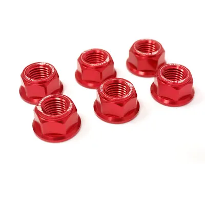 For Kawasaki Versys 1000 KLZ1000 19-20  Rear Sprocket Nuts Bolts M10 RED • £32.13