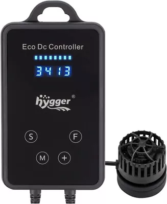 Hygger 14W Aquarium Fish Tank Wave Maker Marine Freshwater Pump With Controller • £98.99