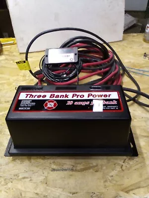 Three Bank Pro Power Battery Charger 10 Amp  Spartan 0278-gg1-026 • $250