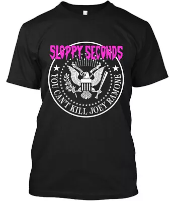 $18.99 • Buy NWT Sloppy Seconds You Can't Kill Joey Ramone American Punk Rock T-SHIRT S-4XL