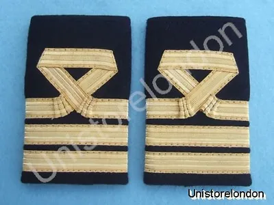 Epaulette Naval Curl 2 Bars Commander R400 • $31.24