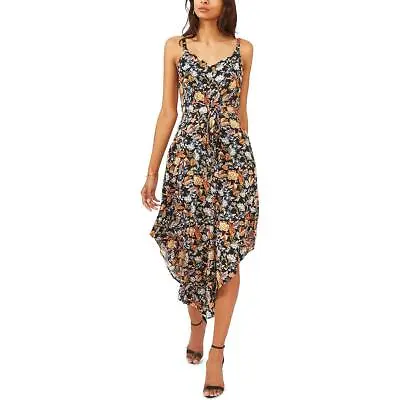 MSK Womens Wide Leg Floral Romper Jumpsuit BHFO 4084 • $17.99