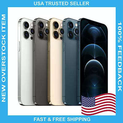 $719.56 • Buy NEW Apple IPhone 12 Pro 128GB 256GB 512GB Unlocked Clearance Sale Don't Miss Out