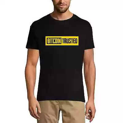 Men's Graphic T-Shirt Bitcoin Trusted - Cryptocurrency - Traders Idea • $43.99