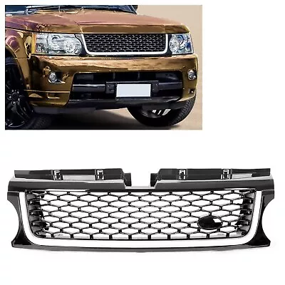 For 2010-2013 LAND ROVER RANGE SPORT FRONT HOOD GLOSS BLACK GRILLE • $115