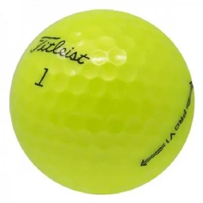 120 Titleist Pro V1 Yellow 2021 Used Golf Balls AAA Good Quality Free Shipping! • $127.42