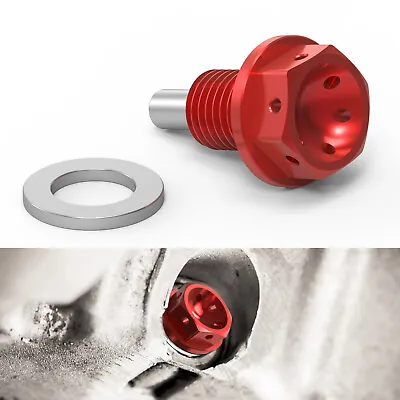 Aluminium Magnetic Engine Sump Oil Pan Drain Plug M12x1.5 Universal For BMW • $7.99