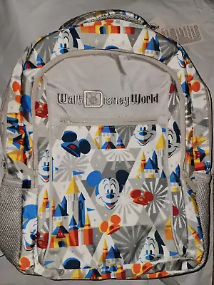 Disney Parks Disney Backpack Bag Mickey Mouse With Castle - Gray • $59.99