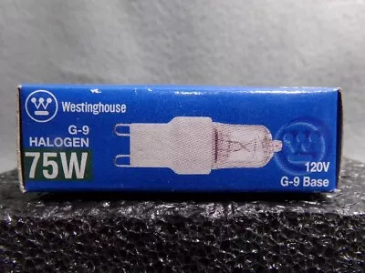 Westinghouse Quality #04903 Miniature 75W 120V G-9 Base (wedge) T4 Light Bulbs • $4.38