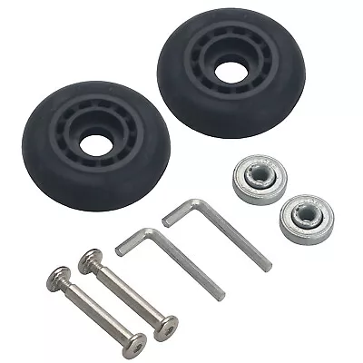 2 Set Luggage Suitcase Replacement Wheels OD 60mm/70mm/84mm • $11.15