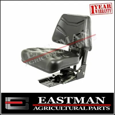$165 • Buy Mechanical Suspension Seat - Tractor - Black Non Wrap 