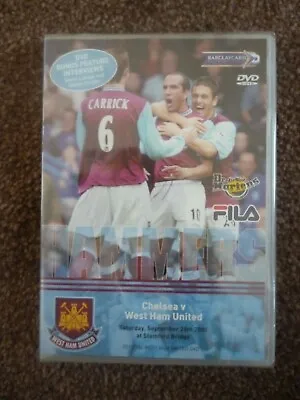 Chelsea Vs West Ham United   DVD    28/09/2002   ( New/Sealed ) • £6.99