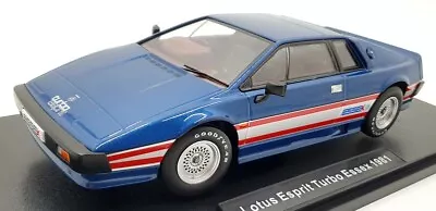 KK Scale 1/18 Scale Diecast KKDC181193 - Lotus Esprit Turbo Essex 1981 - Blue • £94.99