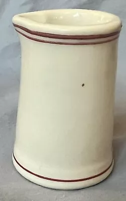 Sterling Vitrified China D-2 Restaurant Ware Individ Creamer 1 7/8”H X 2 1/2”W • $12